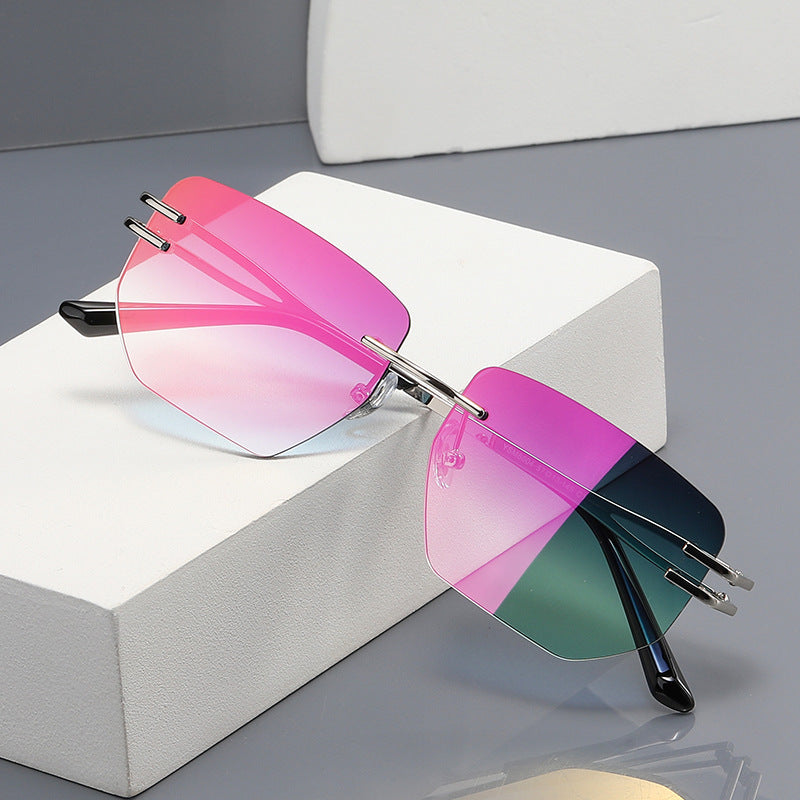 YSM8004 New Frameless Sunglasses Unisex by Ricaloux