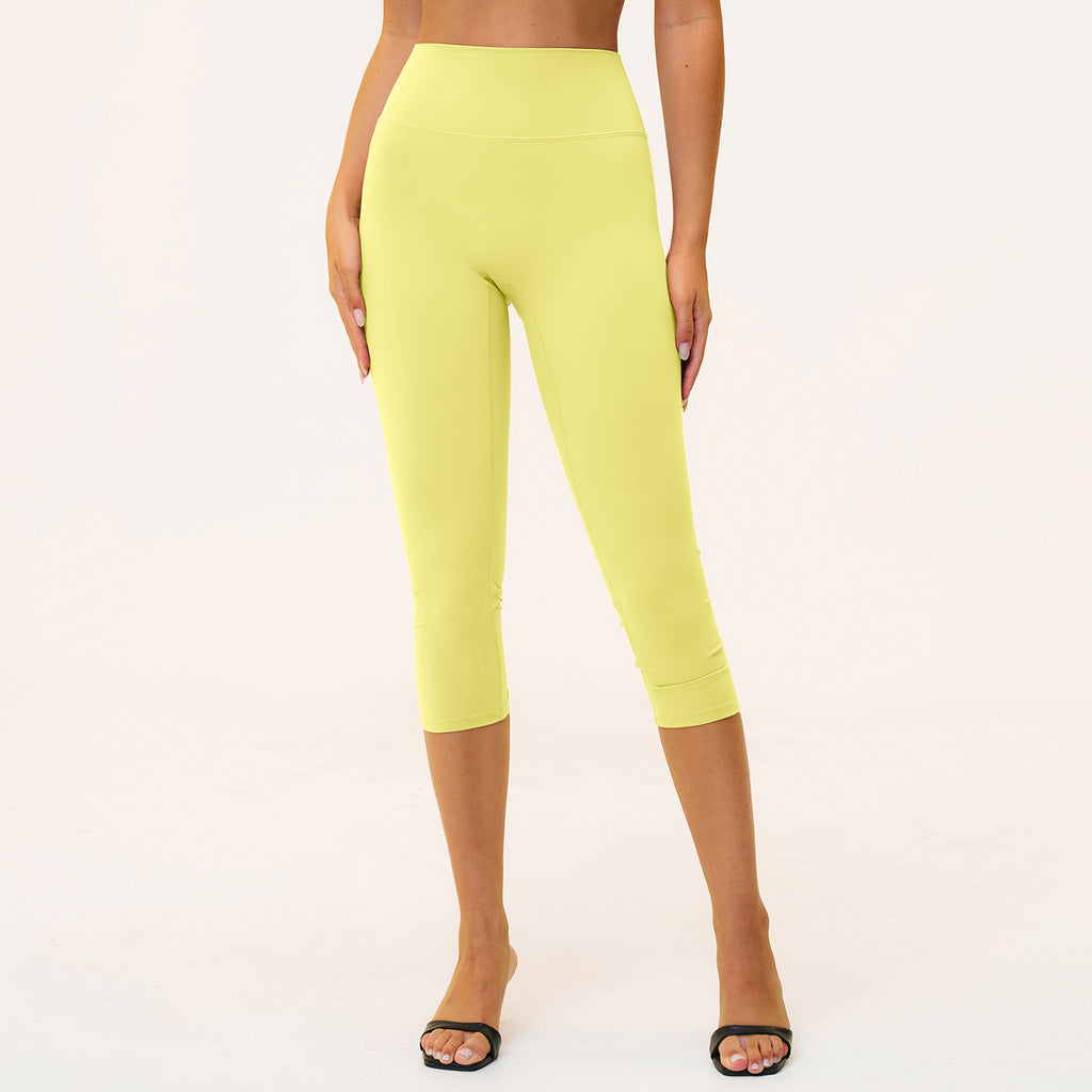 High-waisted Butt-lifting Form-fitting Slimming Workout Capris by Ricaloux