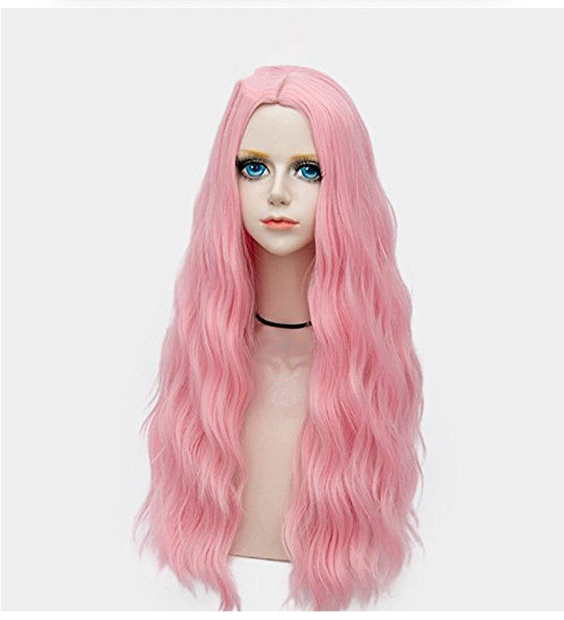 Mid Parting Multicolor Chemical Fiber Wig Full Head Cover – Premium 0 | RICALOUX