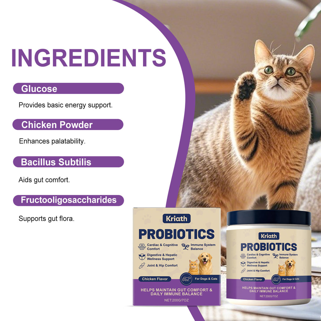 Probiotic Powder For Pet Intestinal Care by Ricaloux