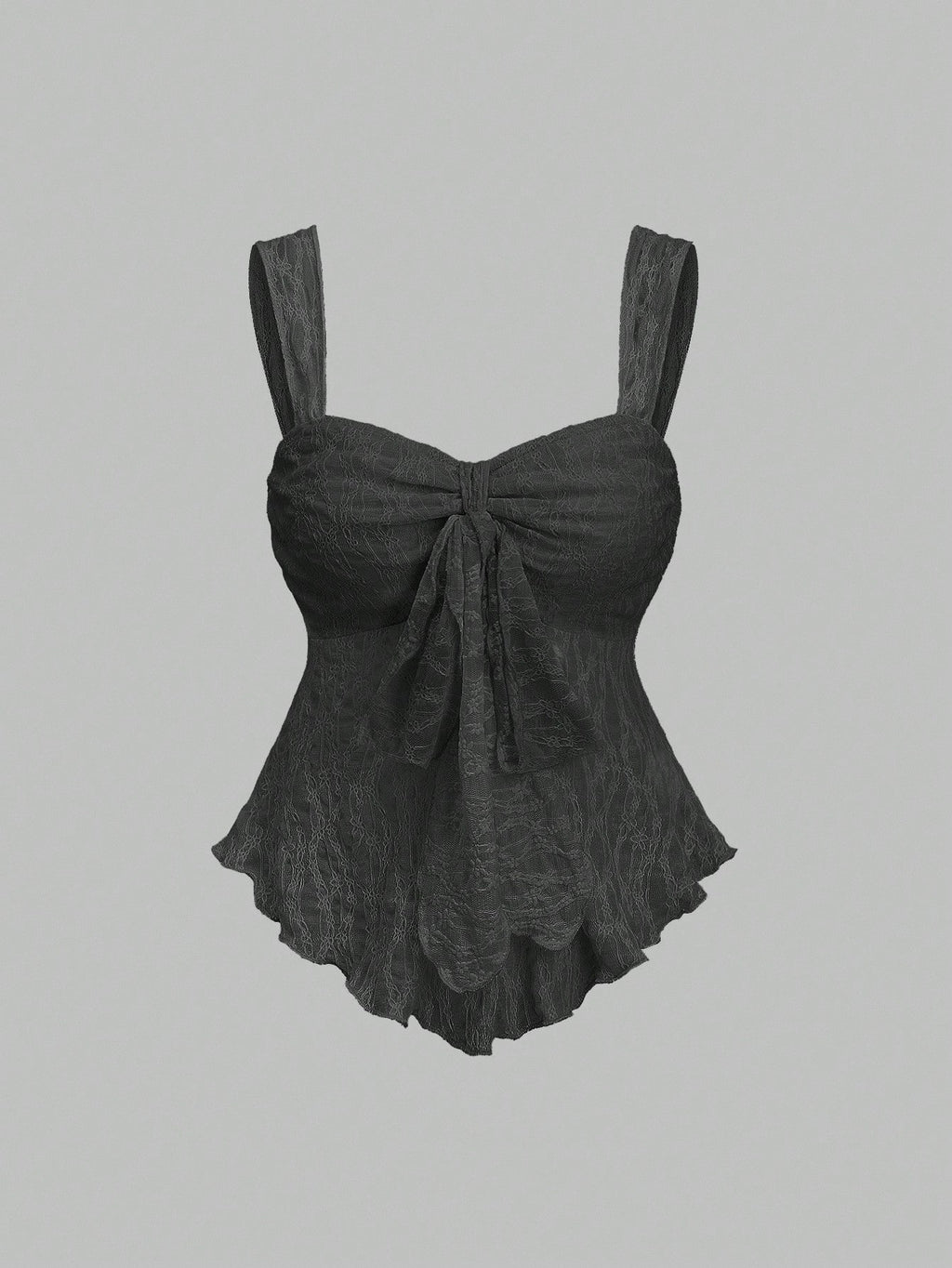 French-style Solid-color Lace Jacquard Camisole Top – Premium 0 | RICALOUX