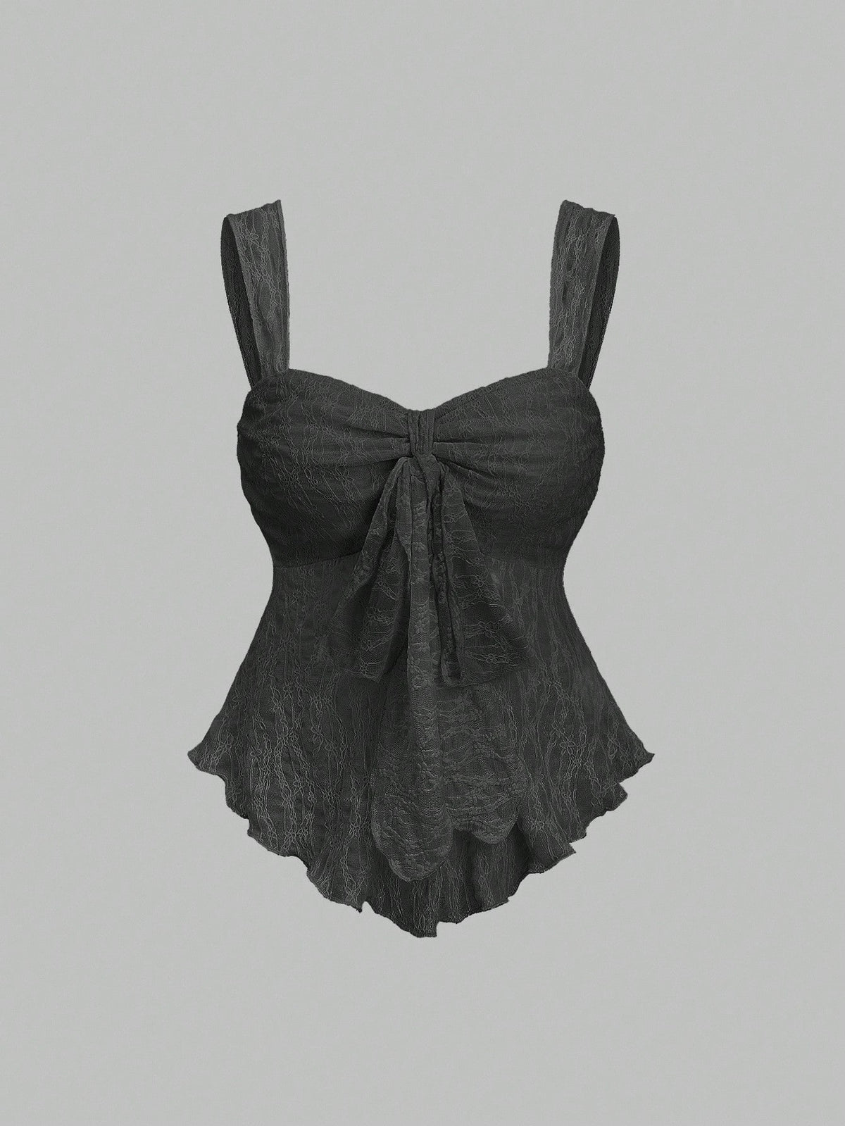 French-style Solid-color Lace Jacquard Camisole Top – Premium 0 | RICALOUX
