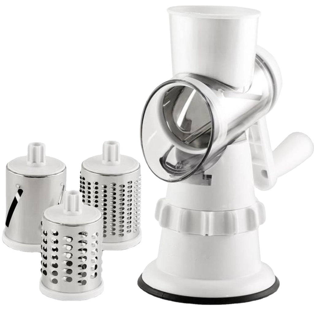 3 In 1 Vegetable Slicer Manual Kitchen Accessories Grater For Vegetable Cutter Round Chopper Mandolin Shredder Potato Home Kitchen Supplies Kitchen Gadgets - RICALOUX