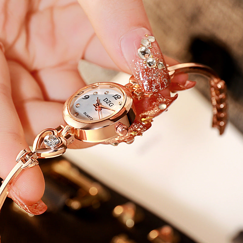 Simple Rhinestone Jewelry For Women Casual Watch – Premium 0 | RICALOUX