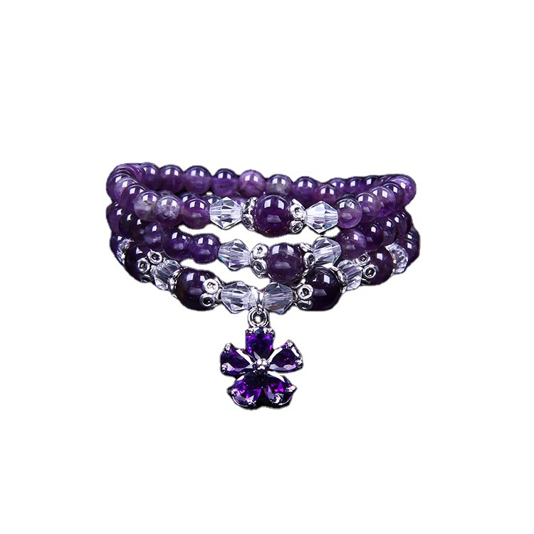 Ethnic Style Jewelry Natural Amethyst Bracelet For Women – Premium 0 | RICALOUX