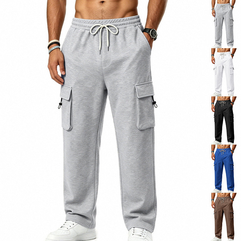 Mens Sporty-casual Multi-pocket Utility Trousers – Premium 0 | RICALOUX