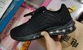 Casual Air Cushion Black Shoes Men Outdoor Breathable Lace-up Sneakers Running Sports Shoes by Ricaloux