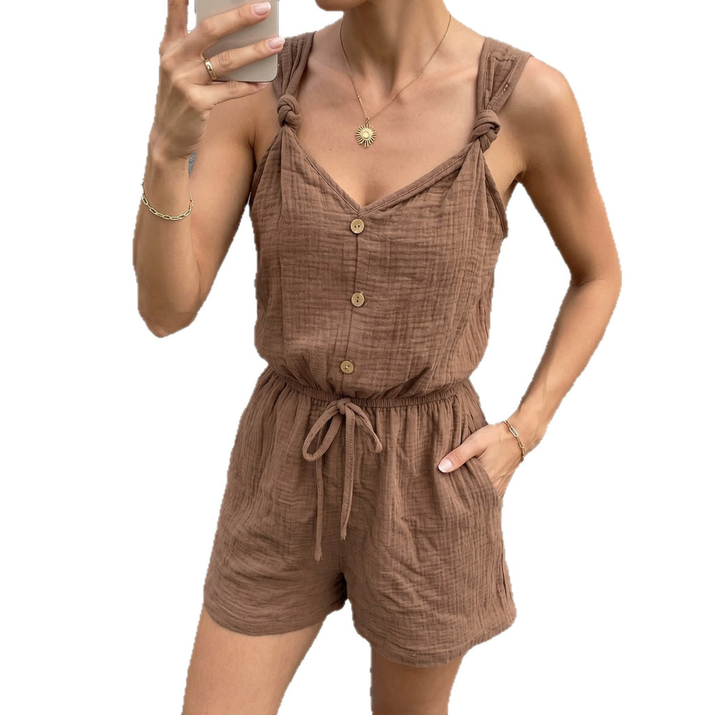 Summer Casual Resort-style Jumpsuit by Ricaloux