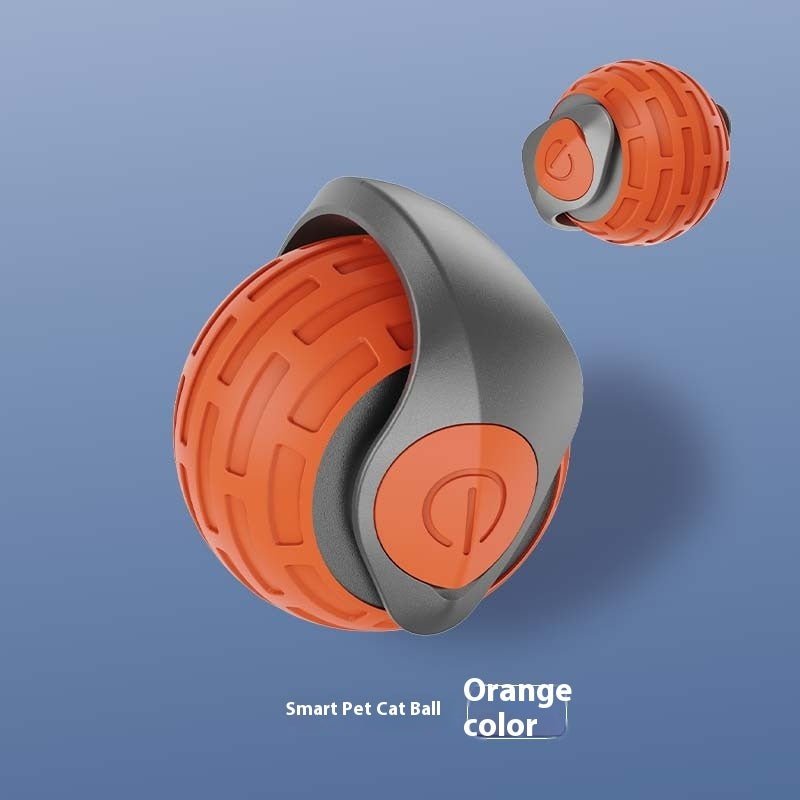 New Interactive Cat Toys Ball Auto Electric Rolling Ball Toys For Cat Kitty Pets Smart Automatic Teaser USB Rechargeable Cat Toy Pet Products - RICALOUX