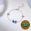 Luminous Jewelry Butterfly Bracelet For Women by Ricaloux