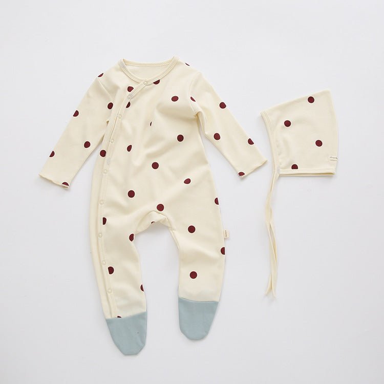 Cotton Printed Romper For Babies - RICALOUX