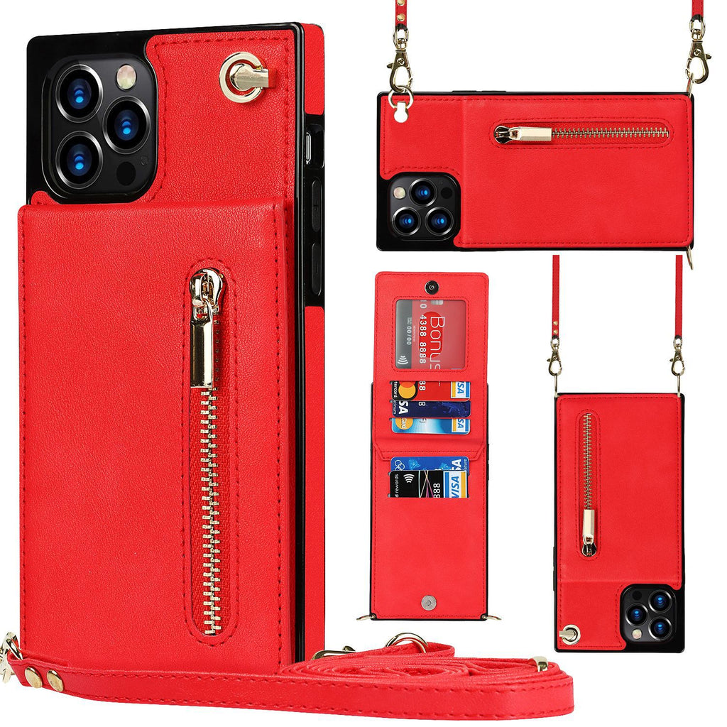 Zipper Phone Case Phone Case Crossbody by Ricaloux