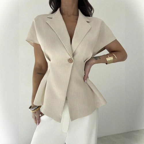 Cross-border Best-selling Women's Solid-color Tops by Ricaloux