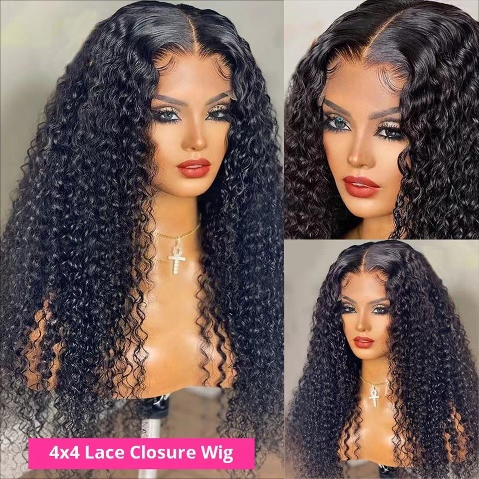 Lace Wig Headgear Female Long Curly Hair – Premium 0 | RICALOUX