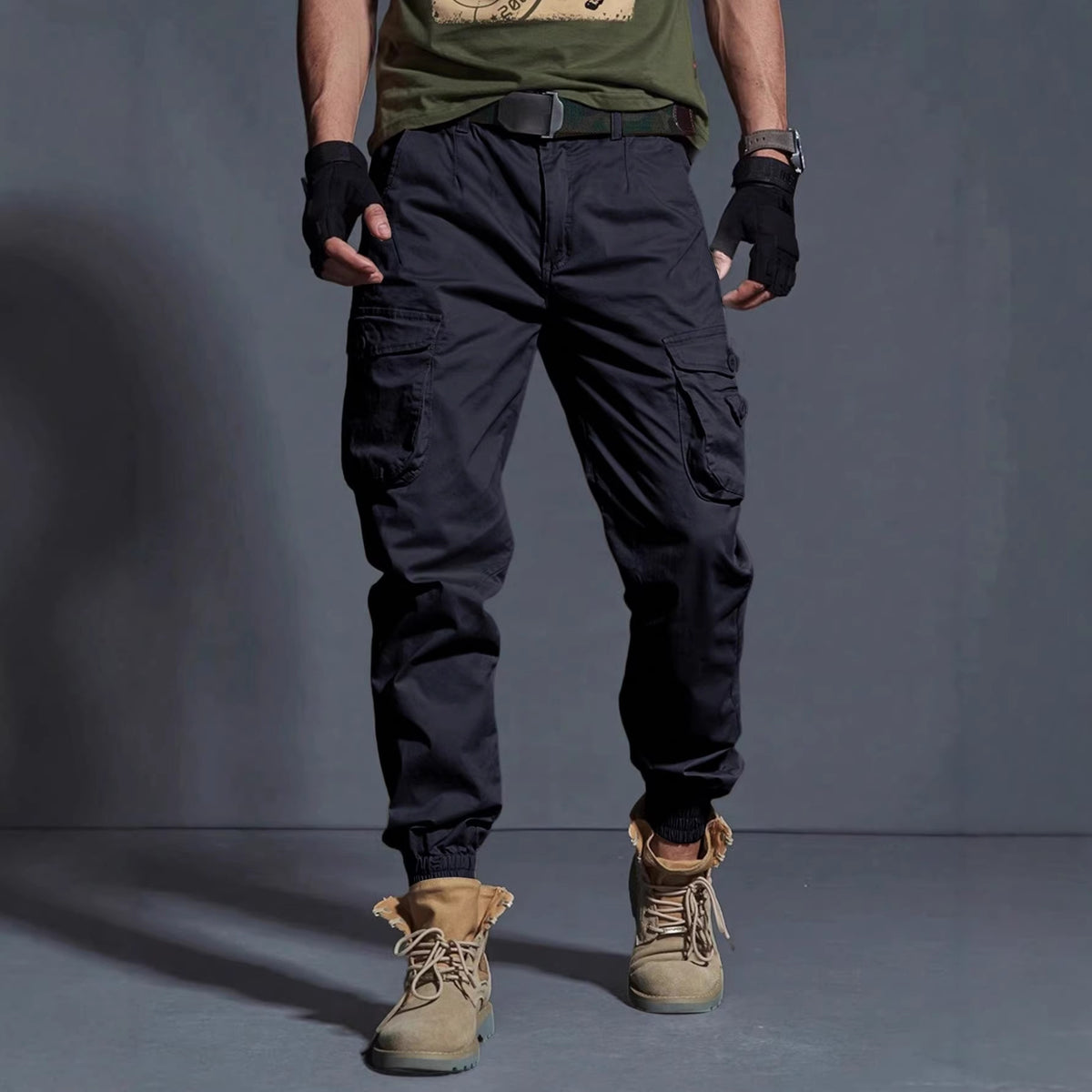 Mens American-style Multi-pocket Outdoor Sports Casual Pants – Premium 0 | RICALOUX