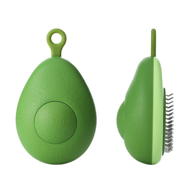 Cat Brush Hair Remover Cleaning Avocado Shaped Dog Grooming Tool Pet Combs Brush Stainless Steel Needle Pet Cleaning Care by Ricaloux