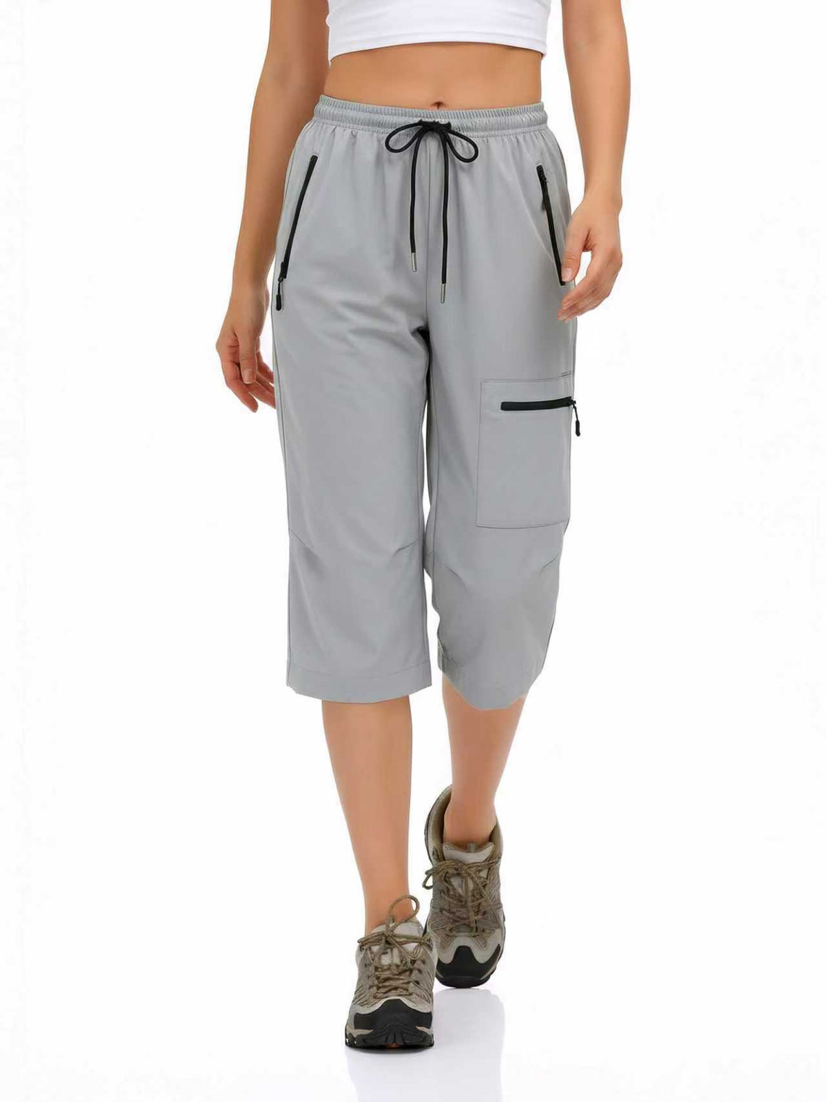 Womens Outdoor Casual Sports Cropped Pants by Ricaloux