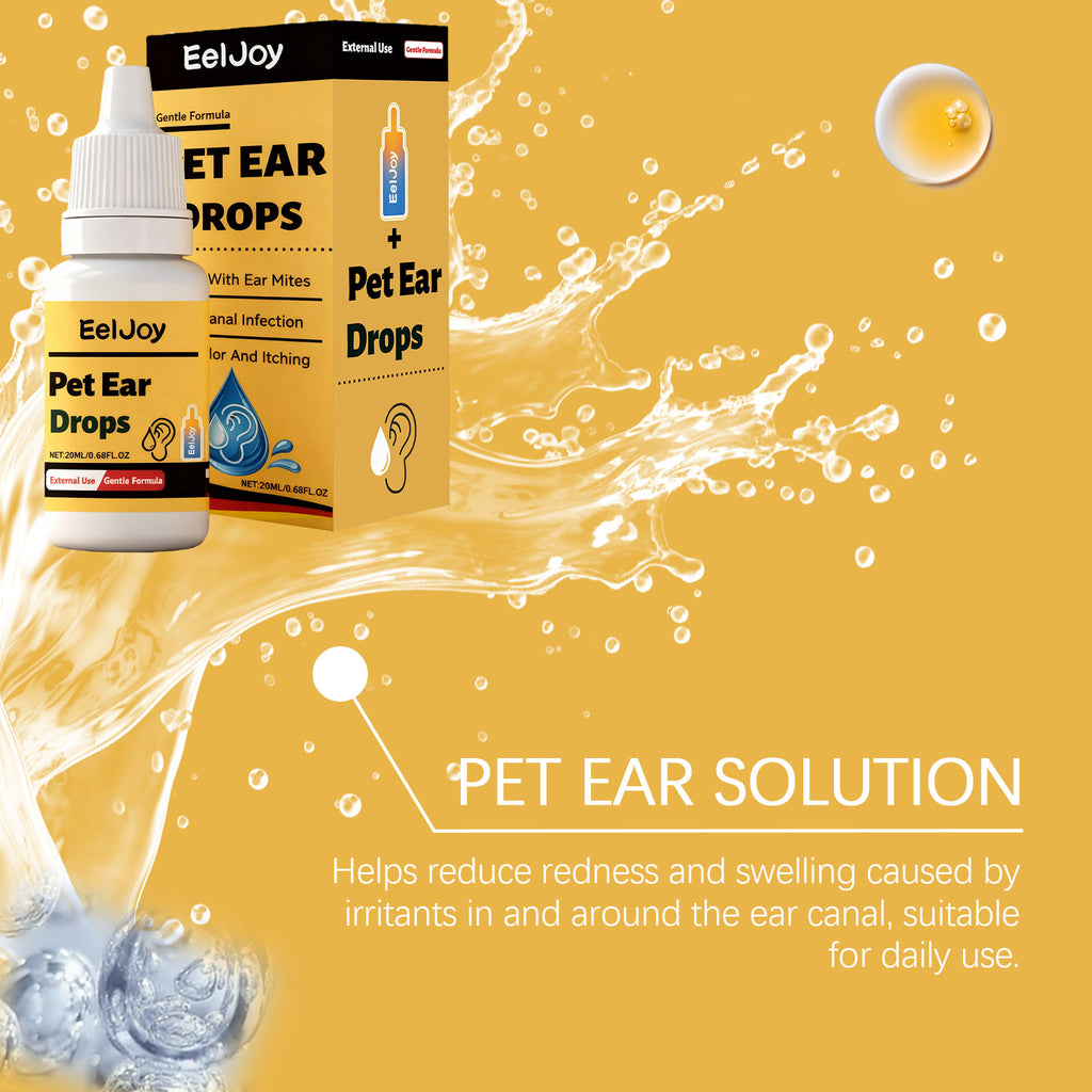 EELJOY Pet Ear Care Drops by Ricaloux