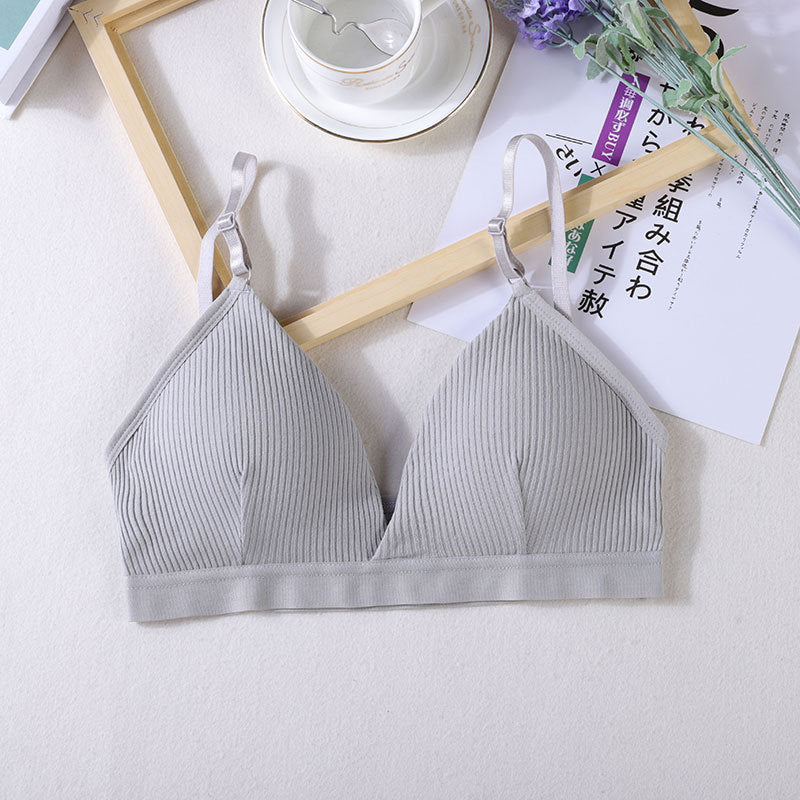 Breathable Strapless Bra For Young Girls With Straps by Ricaloux
