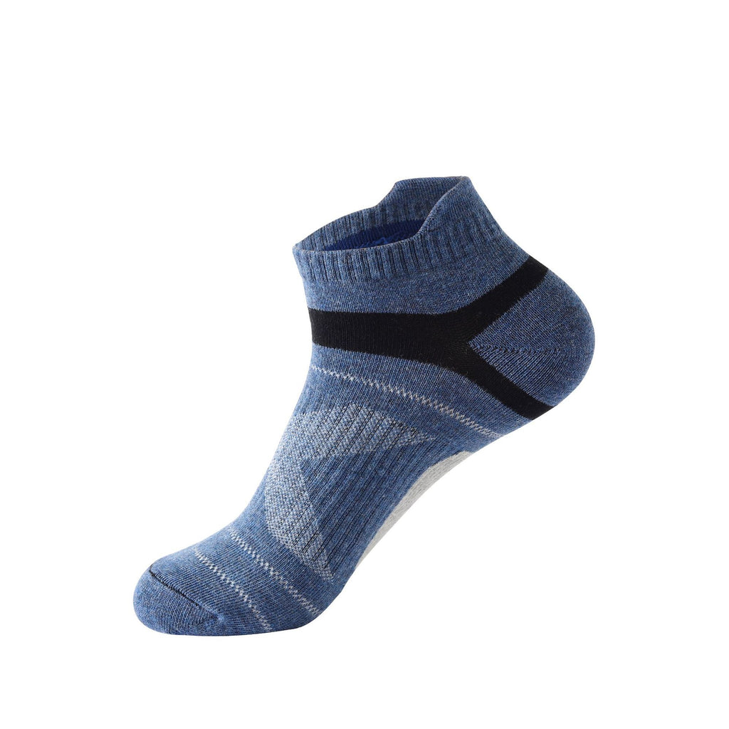 Short Cotton Socks Sweat-absorbent And Odor-resistant Mens Running Sport Socks – Premium 0 | RICALOUX