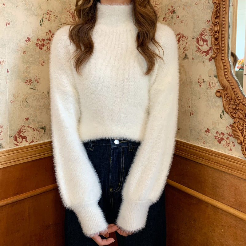 Casual Versatile And Soft-style Womens Sweater by Ricaloux