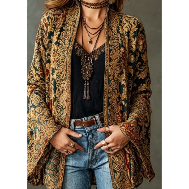 Elegant Artistic And Vintage Womens Coat by Ricaloux