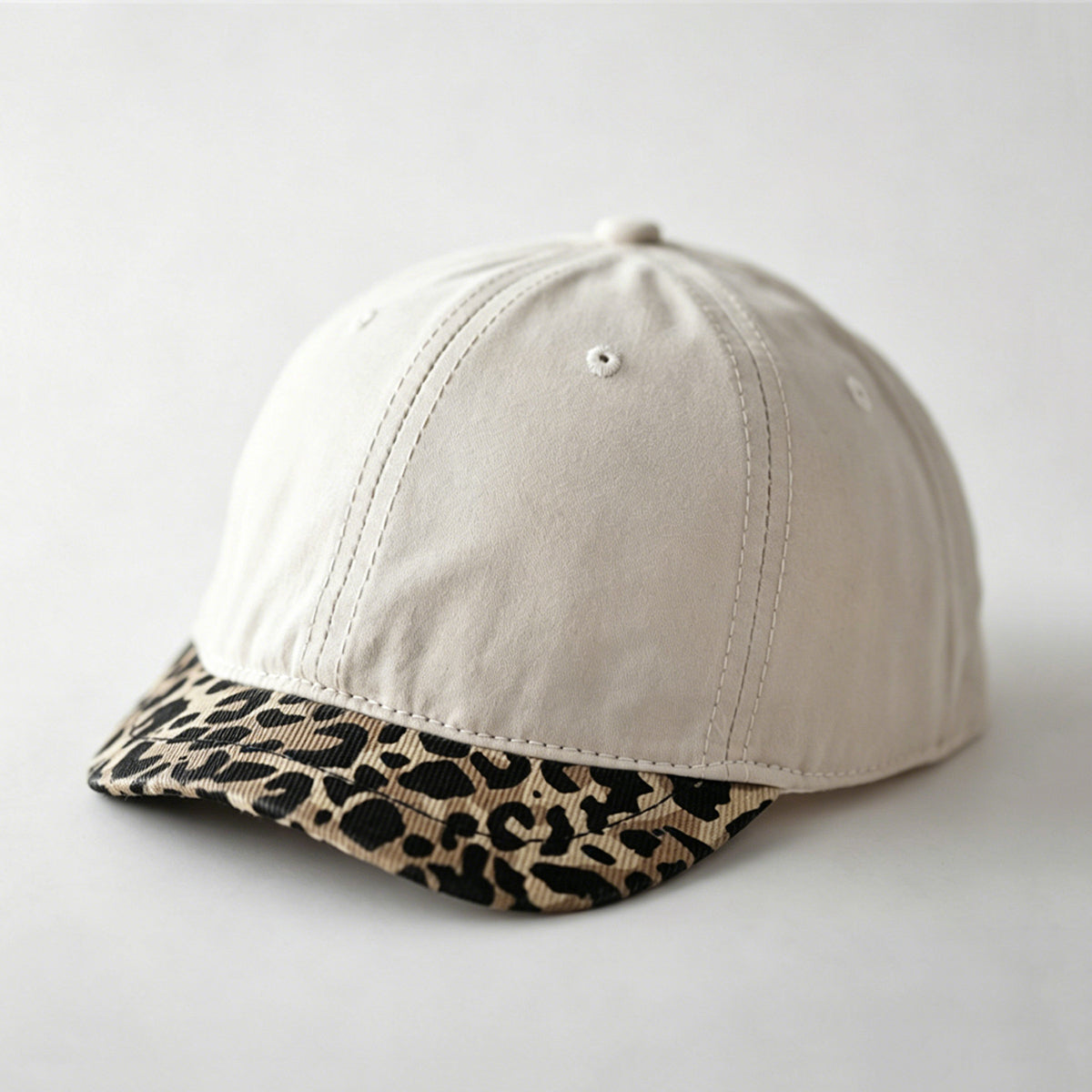 Men's And Women's Universal Leopard Print Brimmed Hat. Cool And Chic Street Style. Short Brim Baseball Cap That Makes Your Face Look Smaller. Suitable For Camping, Shopping And Traveling. – Premium 4 | RICALOUX