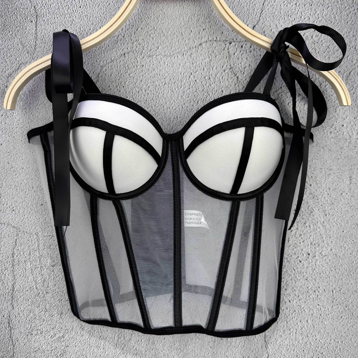Womens Sexy Strapless Bandeau With Waist-cinching Straps – Premium 0 | RICALOUX