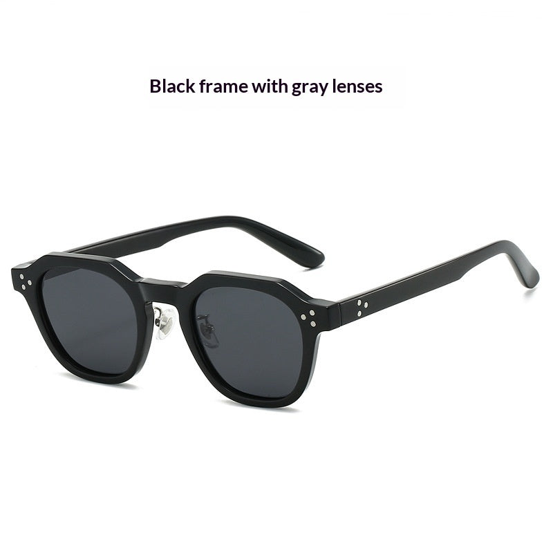 Niche Polygonal Sunglasses With A Premium Sun-blocking Design by Ricaloux