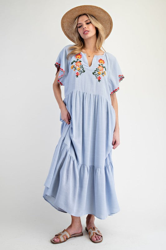 Sweet And Loose-fitting Womens Dress by Ricaloux