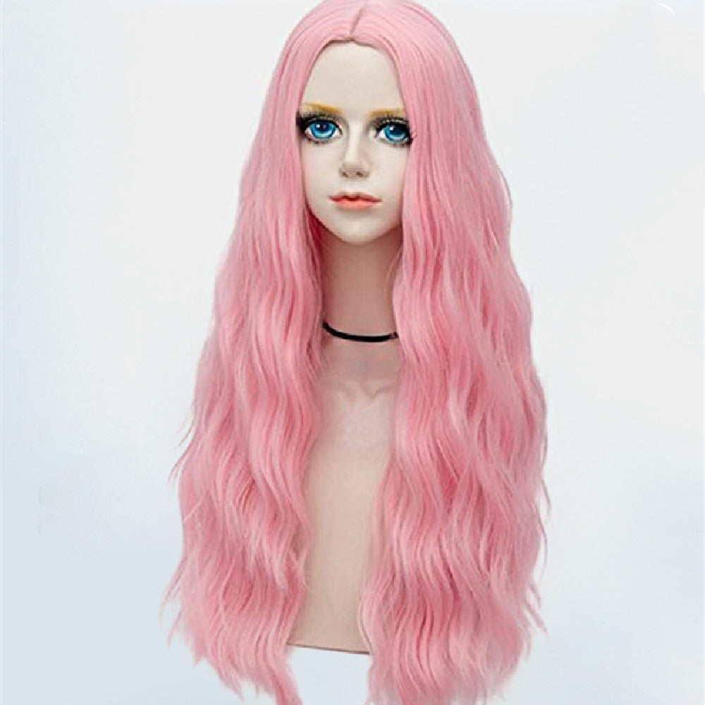 Mid Parting Multicolor Chemical Fiber Wig Full Head Cover – Premium 0 | RICALOUX