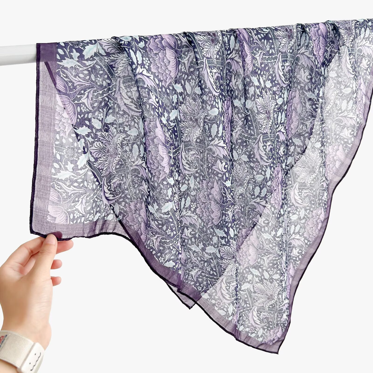 New Breathable Versatile Silk Chiffon Scarf For Women, Also Usable As A Shawl – Premium 0 | RICALOUX