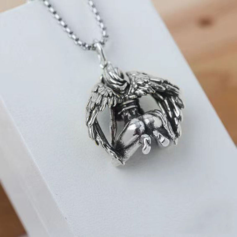 Jewelry Demon Angel Necklace Pendant For Men And Women – Premium 0 | RICALOUX