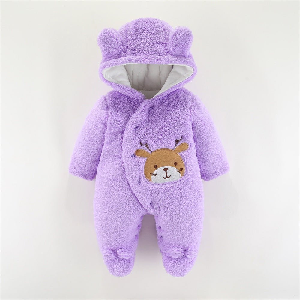 Clothes For Babies Rompers Unisex Thickened - RICALOUX