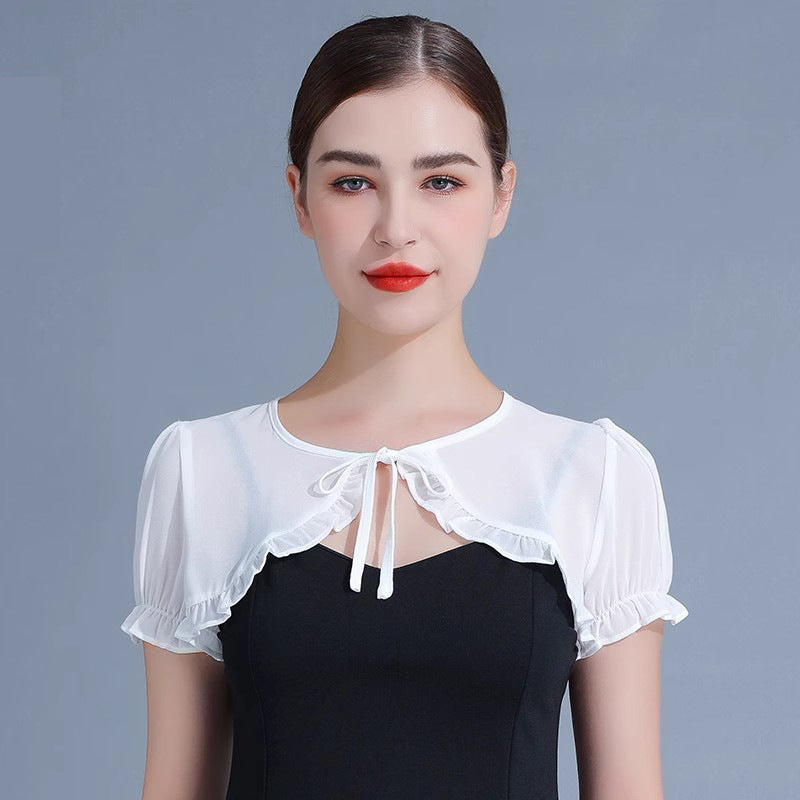Womens Summer All Match Short Sleeved Lace Up Waistcoat – Premium 0 | RICALOUX