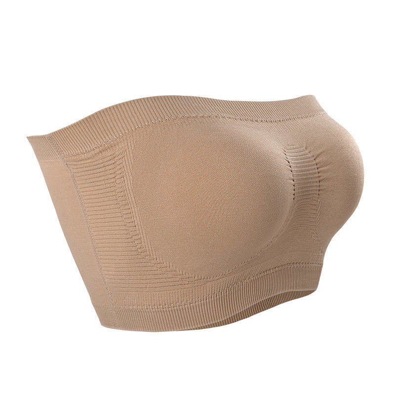 Womens Comfortable Strapless Wireless Bra by Ricaloux