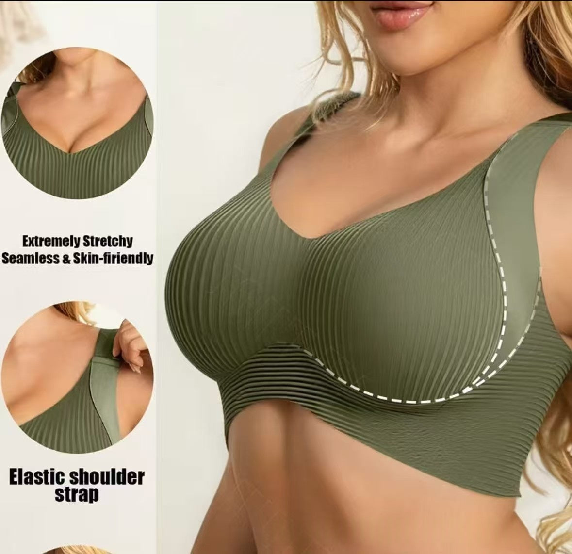 Womens Adjustable Sports Bra Summer Style by Ricaloux