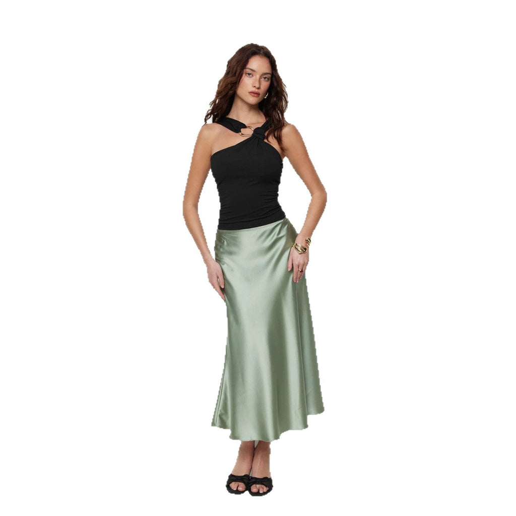 Summer New Halter-neck Off-shoulder Top Sleeveless Vest For Women – Premium 0 | RICALOUX