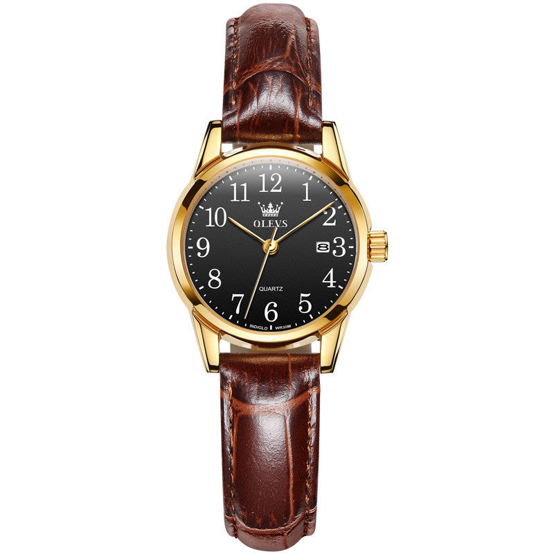 Waterproof Quartz Watch Digital Scale Simple Men by Ricaloux