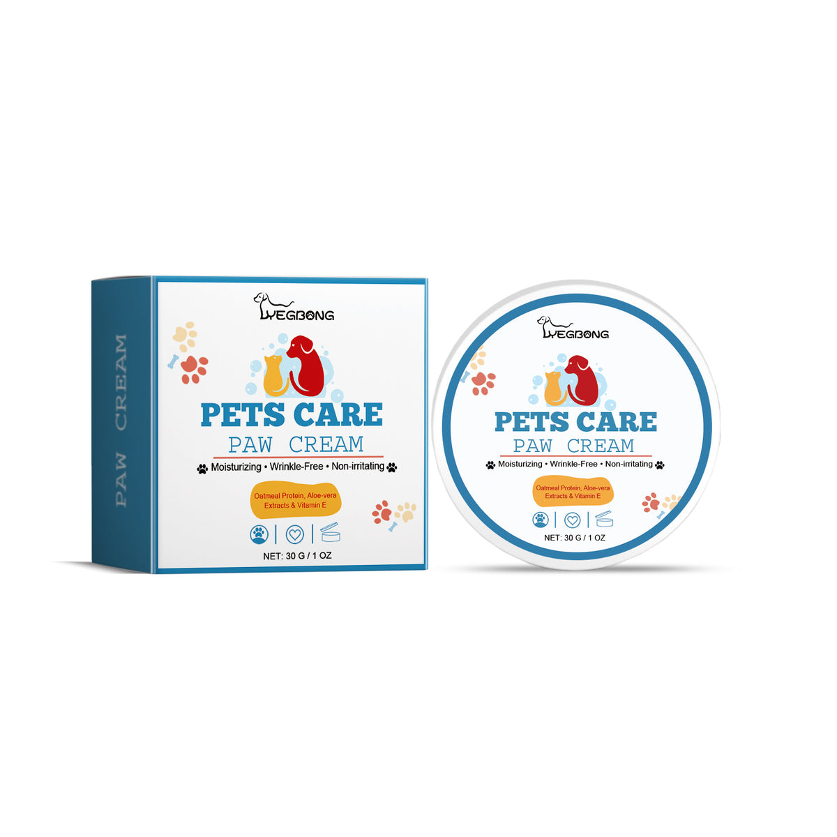 Pet Paw Care Cream Deep Moisturizing by Ricaloux