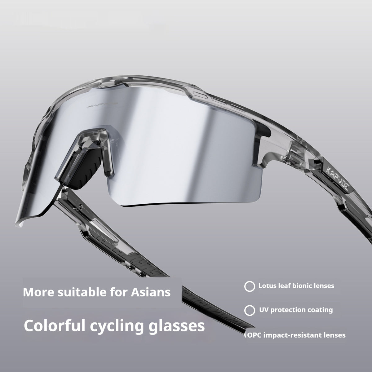 Sports Goggles For Marathons Professional Mountain Biking And Road Cycling by Ricaloux