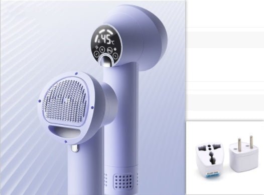Smart Pet Hair Dryer Dog Golden Retriever Cat Grooming Hairdressing Blow & Comb Silent No Harm Pet Cleaning Supplies Pet Products - RICALOUX