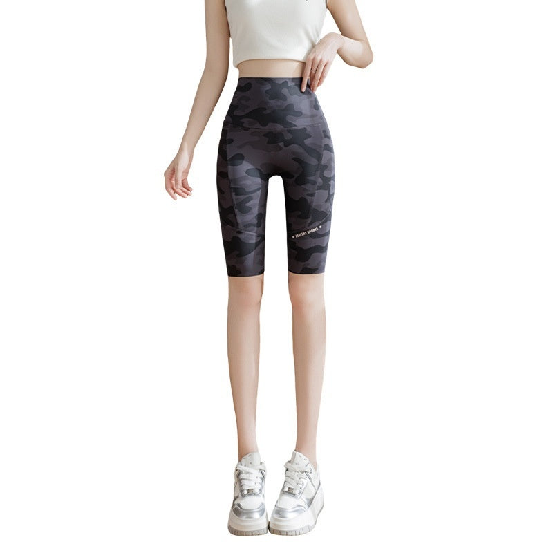 Camouflage Shark Thin Outerwear Yoga Pants – Premium 0 | RICALOUX
