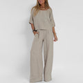 Casual Chic Pocketed Pants Womens Beach Set by Ricaloux