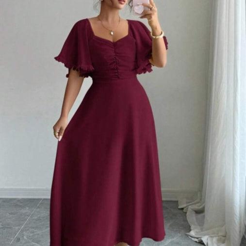 Womens Summer Slimming Figure-flattering Dress by Ricaloux