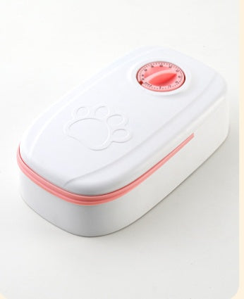 Automatic Pet Feeder Smart Food Dispenser For Cats Dogs Timer Stainless Steel Bowl Auto Dog Cat Pet Feeding Pets Supplies by Ricaloux