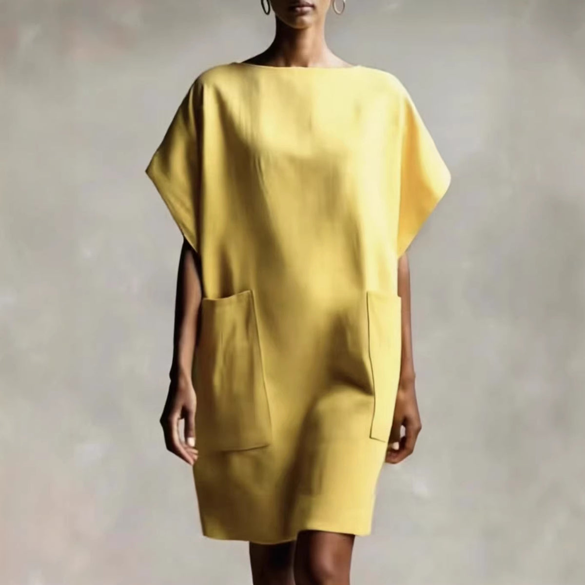 New Womens Loose-fitting Fashionable Casual Dress by Ricaloux