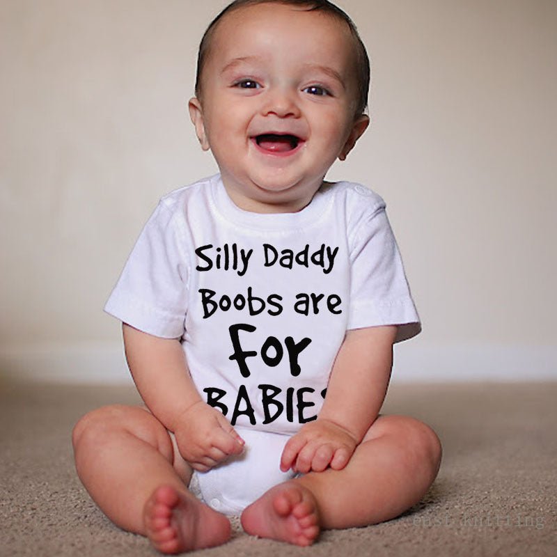 Silly Daddy Boobs Are For Babies - RICALOUX