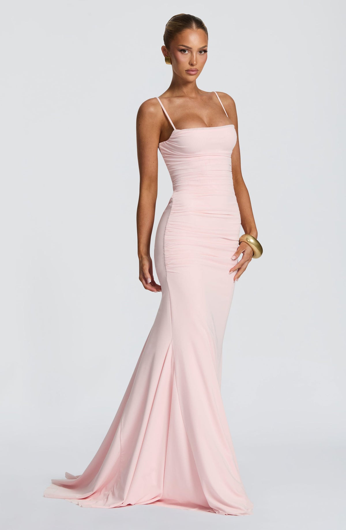 Back-tie Figure-hugging Sheath Evening Gown Dress – Premium 0 | RICALOUX