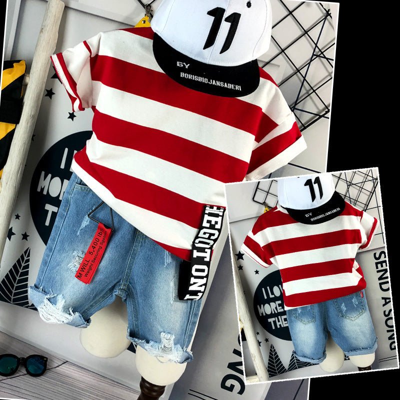 Children's Clothing Boys' Short Sleeve Suit - RICALOUX